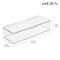 mDesign Kitchen Pantry/Fridge Storage Organizer Box - Hinged Lid